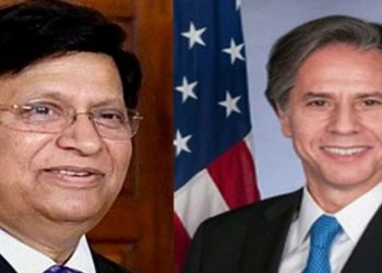 নিষেধাজ্ঞা পুনর্বিবেচনা করতে যুক্তরাষ্ট্রের পররাষ্ট্রমন্ত্রীকে চিঠি