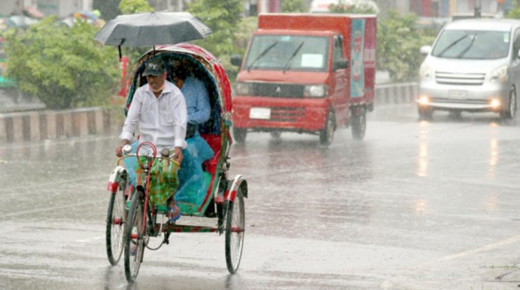 পাঁচ বিভাগে বৃষ্টির আভাস