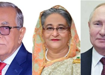 রাষ্ট্রপতি-প্রধানমন্ত্রীকে পুতিনের শুভেচ্ছা