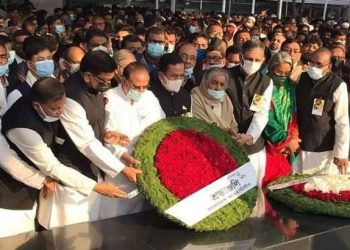 মুজিববিহীন বাংলায় তার মেয়ে সোনার বাংলাদেশ গড়তে কাজ করে যাচ্ছেন: নানক