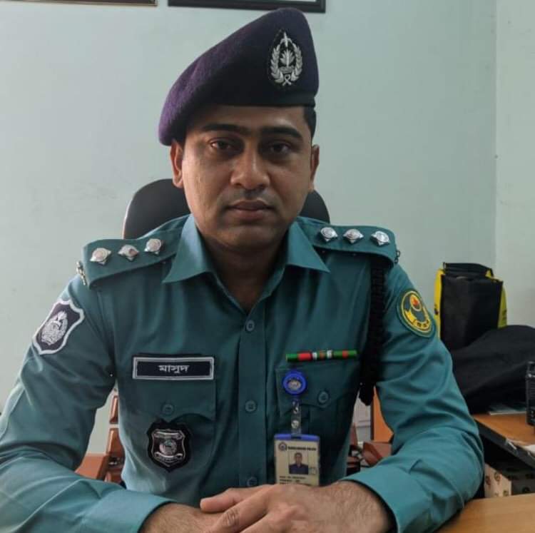 আইজিপি পদক পেলেন কর্ণফুলী জোনের এসি মাসুদ রানা