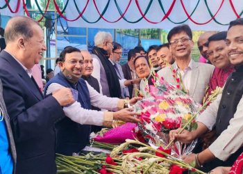 নব নির্বাচিত চেয়ারম্যান-মেম্বারদের হুইপের সংবর্ধনা