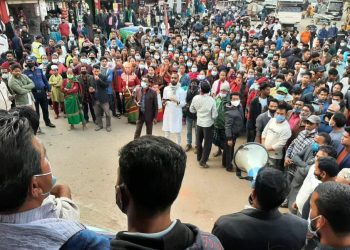 খাগড়াছড়িতে আ.লীগ নেতার উপর হামলা, বিচার চেয়ে বিক্ষোভ