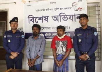 ভারতে পালানোর সময় ওঁমকার হত্যা মামলার দুই আসামি গ্রেফতার