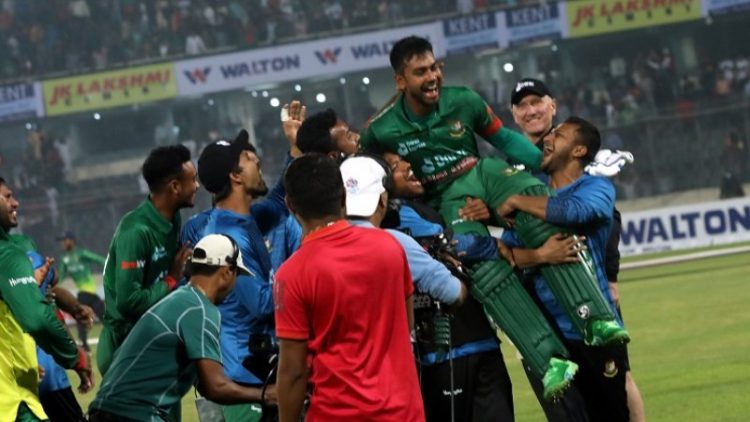 ভারতকে স্তব্ধ করে সিরিজ জিতল বাংলাদেশ
