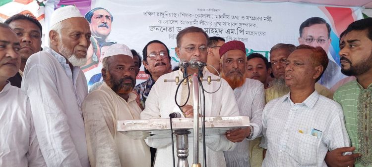 বিশ্বজুড়ে বাংলাদেশের প্রসংশা শুনে আবোল তাবোল বকছে বিএনপি : তথ্যমন্ত্রী