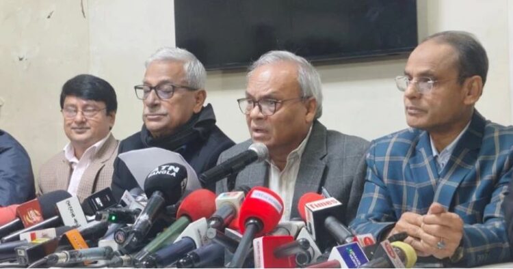 ২৬-২৭ জানুয়ারি কালো পতাকা মিছিল করবে বিএনপি