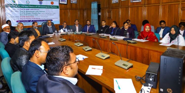 সিভাসুতে প্রাণির চিকিৎসায় আল্ট্রাসনোগ্রাফির গুরুত্ব শীর্ষক পাঁচ দিনের প্রশিক্ষণ সম্পন্ন