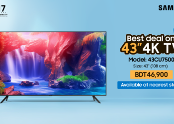 দশ হাজার টাকা ছাড়ে পাওয়া যাচ্ছে স্যামসাং টিভি