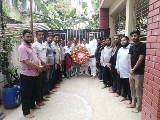 শুলকবহরের ঐতিহ্যবাহী বন্ধন ক্লাবের অমর একুশে পালন