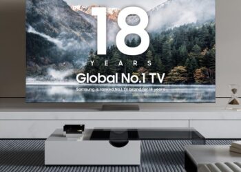 টানা ১৮ বছরে টেলিভিশনের বিশ্ব বাজারের শীর্ষে স্যামসাং