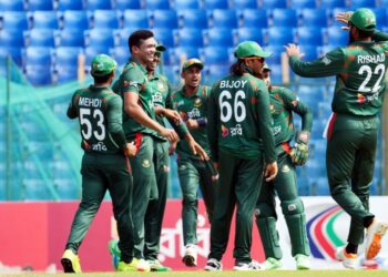 তানজিদ ও রিশাদের ব্যাটিংয়ে শ্রীলংকার বিপক্ষে সিরিজ জয় বাংলাদেশের