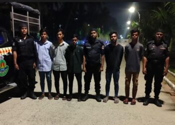 সিটিতে ছয় কিশোর গ্যাংয়ের ৩৩ সদস্য আটক