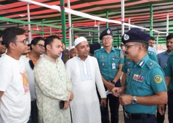 ঈদ জামাতের প্রস্তুতি পরিদর্শন সিএমপির কমিশনারের