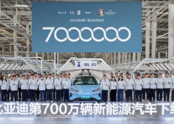 টেকসই ড্রাইভিংয়ে নয়া মাইলফলক; বিওয়াইডির ৭০ লাখ নিউ এনার্জি ভেহিকল উৎপাদন