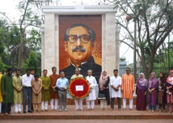 সিভাসুতে ঐতিহাসিক মুজিবনগর দিবস পালন