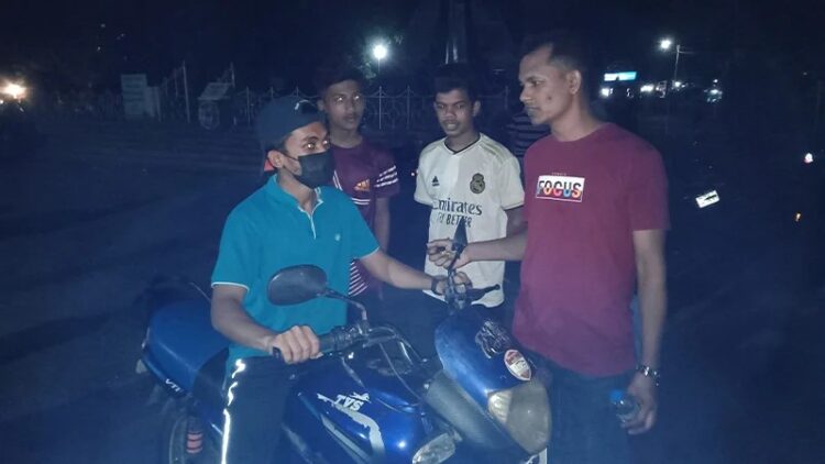 চবিতে বহিরাগতদের বিরুদ্ধে অভিযানে জব্দ ৩০ মোটরসাইকেল