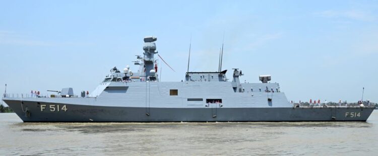 শুভেচ্ছা সফরে তুরস্ক নৌবাহিনীর যুদ্ধজাহাজ ‘টিসিজি কিনালিয়াদা’ চট্টগ্রামে