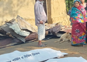 খাগড়াছড়ির দীঘিনালায় বজ্রপাতে প্রাণ গেল মা ও ছেলের