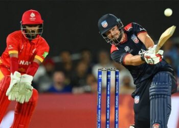 জোন্স-গাউসের জুটিতে রেকর্ড জয়ে বিশ্বকাপ শুরু যুক্তরাষ্ট্রের