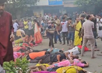 বগুড়ায় রথযাত্রায় বিদ্যুৎস্পৃষ্ট হয়ে প্রাণ গেল পাঁচজনের, আহত অর্ধশতাধিক