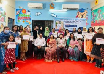 সিভা স্কুলে অটিজম শিশুদের অভিভাবকদের জন্য স্পিচ অ্যান্ড ল্যাঙ্গুয়েজ থেরাপি কর্মশালা