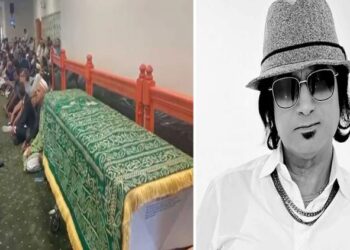 যুক্তরাষ্ট্রে শাফিন আহমেদের জানাজায় মানুষের ঢল