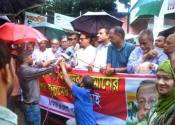 দৈনিক আমার দেশ খুলে দিয়ে সম্পাদক মাহমুদুর রহমানের সাজা বাতিল করতে হবে