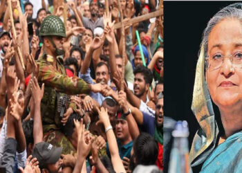 বিক্ষোভ দমনে সেনাবাহিনীর অস্বীকৃতিই কাল হল শেখ হাসিনার