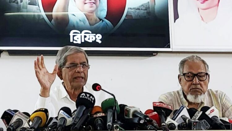 বিএনপির প্রতিষ্ঠা বার্ষিকীর কর্মসূচি বাতিল, অর্থ যাবে ত্রাণ তহবিলে