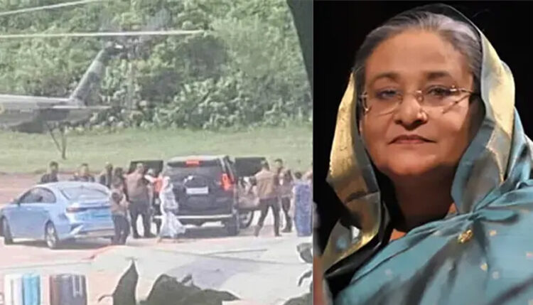 পদত্যাগ করে দেশ ছাড়লেন শেখ হাসিনা