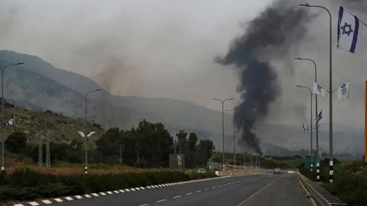 ইসরাইলে হিজবুল্লাহর বড় ধরনের হামলা
