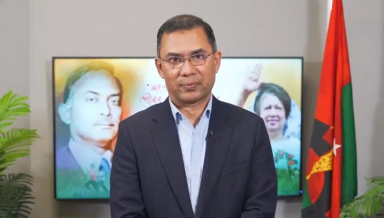 বাংলাদেশে বন্যার জন্য ভারতকেই দায়ী করলের তারেক রহমান