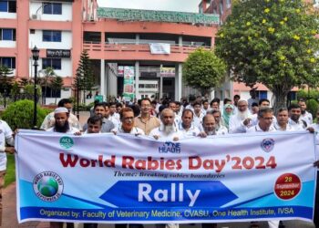 বিভিন্ন কর্মসূচির মধ্য দিয়ে সিভাসুতে বিশ্ব জলাতঙ্ক দিবস ২০২৪ পালন