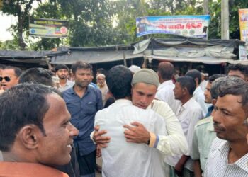 ১৫ বছর পর নিজ এলাকায় ফিরলেন যুবদলের নেতা হাসান নূরী