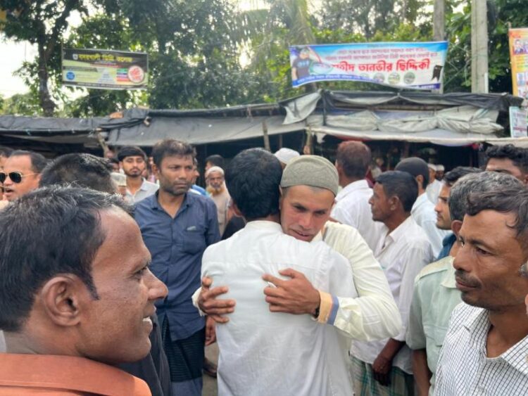 ১৫ বছর পর নিজ এলাকায় ফিরলেন যুবদলের নেতা হাসান নূরী