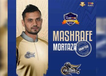 যুক্তরাষ্ট্র টি-১০ লিগ দিয়ে ক্রিকেটে ফিরছেন মাশরাফি