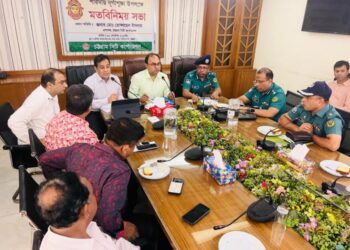 শারদীয় দূর্গোৎসব উদযাপন বিষয়ে চসিকের প্রশাসকের সঙ্গে পূজা উদযাপন পরিষদের বৈঠক