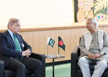 নিউইয়র্কে শেহবাজ শরিফের সাথে সাক্ষাৎ; সার্ক পুনরুজ্জীবনে পাকিস্তানের সহায়তা চাইলেন ইউনূস