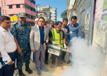 মশা নিয়ন্ত্রণ চট্টগ্রাম সিটিতে তিন দিনের ক্যাম্পেইন শুরু