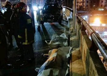 মধ্যরাতে ইপিজেডে এলিভেট এক্সপ্রেসওয়েতে দুর্ঘটনায় দুই বাইকআরোহী নিহত