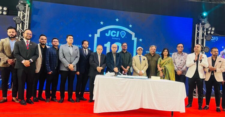 জমকালো আয়োজনে জেসিআই চট্টগ্রামের ১২ বছর পূর্তি উদযাপন