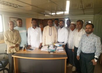 অলি আহমদের সঙ্গে এয়াকুব আলীর নেতৃত্বে চট্টগ্রাম দক্ষিণ এলডিপির নেতাদের সৌজন্য সাক্ষাৎ