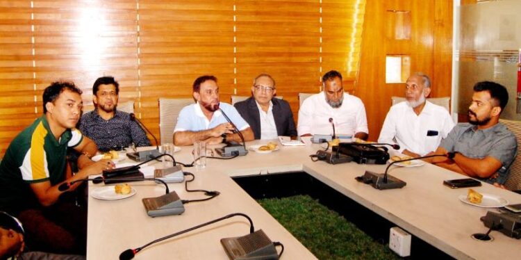 চট্টগ্রামে জিয়া ক্রিকেট টুর্নামেন্টের মিডিয়া কমিটির সভা অনুষ্ঠিত