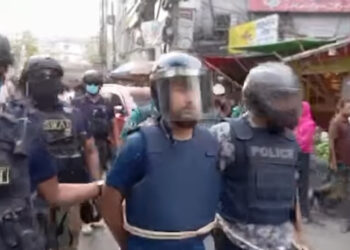 সন্ত্রাসী সাজ্জাদকে ঘুরিয়ে বলল পুলিশ, ‘অপরাধীদের পরিণতি হবে এমন’