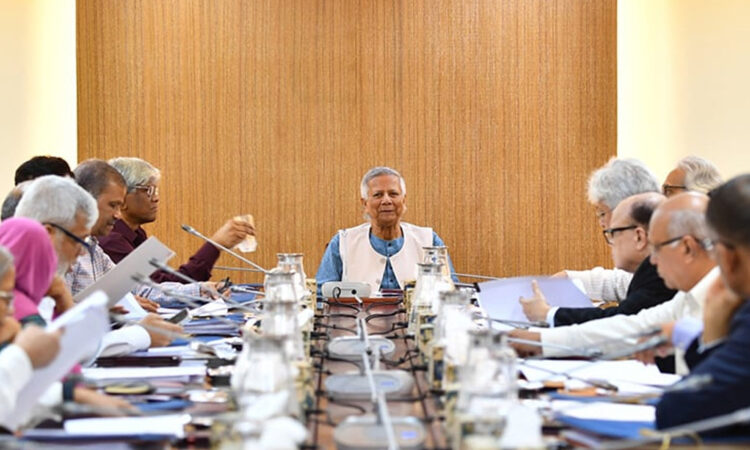 উপদেষ্টা পরিষদের বৈঠকে পাঁচ সিদ্ধান্ত