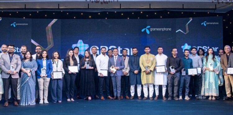 জিপিস্টার পার্টনারদের স্বীকৃতি দিল গ্রামীণফোন