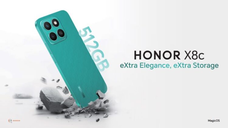 অনার আনল উদ্ভাবনী ডিজাইন ও ৫১২ জিবির স্টোরেজের ‘অনার এক্স৮সি’