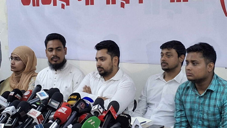 এনসিপির সাথে উপদেষ্টা আসিফ ও মাহফুজের কোন সম্পর্ক নাই : নাহিদ