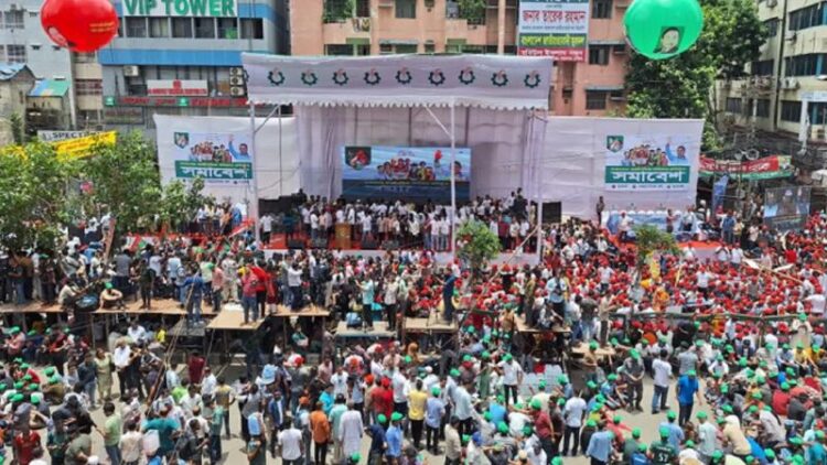 নয়াপল্টনে বিএনপির তারুণ্যের সমাবেশ শুরু